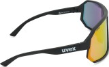 Uvex Sportstyle 237 CV Black Matt/Mir. Red S5330862287 42863